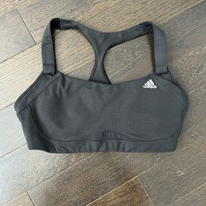 ADIDAS BLACK SPORTS BRA